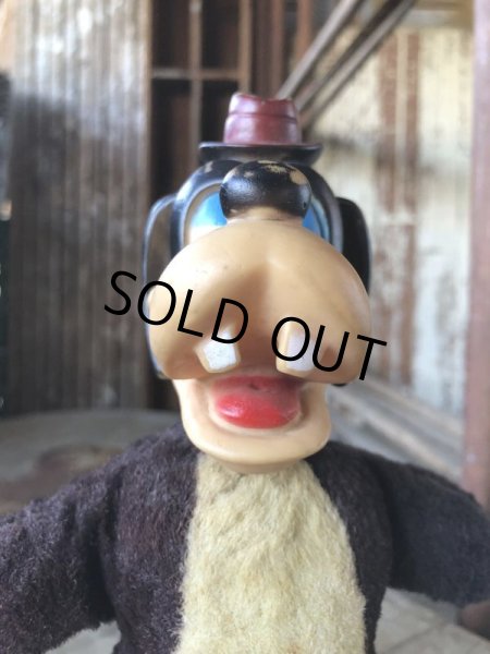 画像2: 50s Vintage GUND Rubber Face Doll Disney Goofy (M631) (2)
