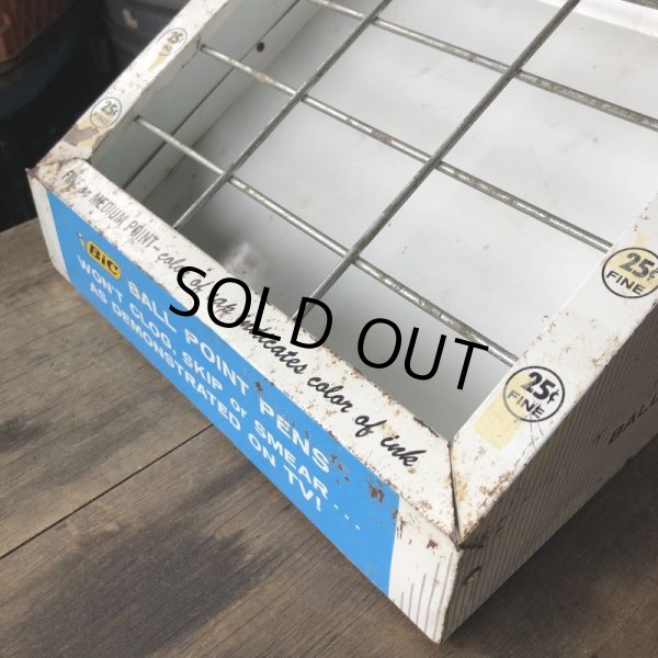 画像8: Vintage BIC Ballpoint Pen Advertising Store Display Rack (M625) (8)