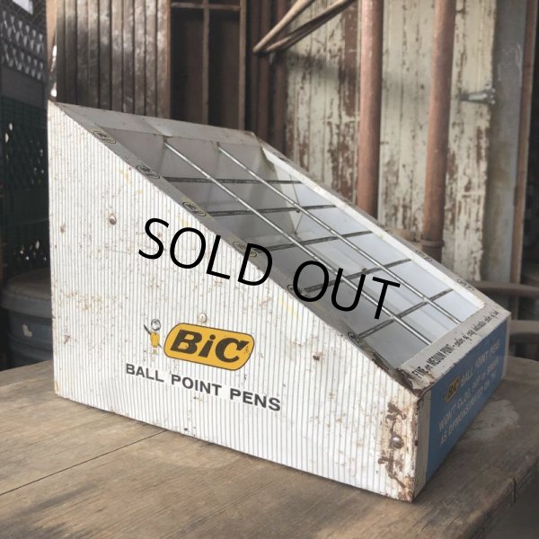 画像5: Vintage BIC Ballpoint Pen Advertising Store Display Rack (M625) (5)