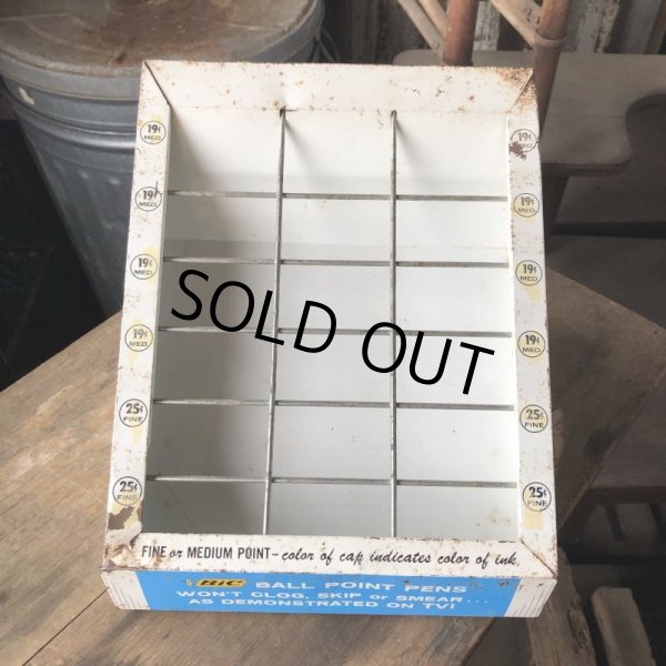 画像2: Vintage BIC Ballpoint Pen Advertising Store Display Rack (M625) (2)