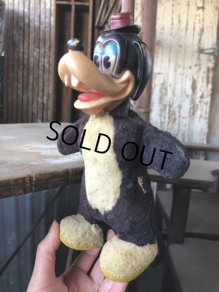 画像3: 50s Vintage GUND Rubber Face Doll Disney Goofy (M631) (3)