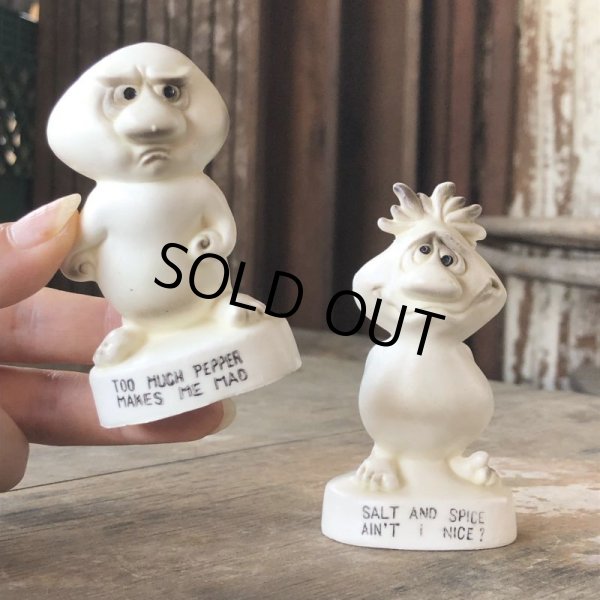 画像12: Vintage Li Li Lo Martians Monster Ceramic Salt and Pepper Shakers (M634) (12)