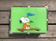 画像12: 60s Vintage Snoopy Peanuts Gang Metal Trunk Suitcase (M635) (12)