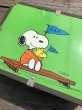 画像13: 60s Vintage Snoopy Peanuts Gang Metal Trunk Suitcase (M635) (13)