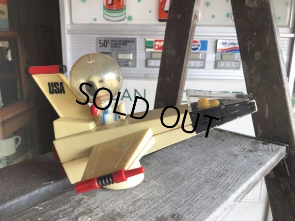 画像13: 70s Vintage Mattel Snoopy Spaceship AM Radio (M636) (13)