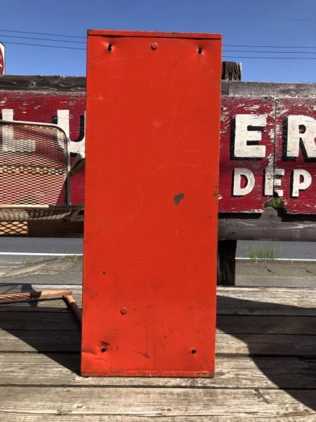 画像11: Vintage Gas Station Towel Metal Cabinet Dispenser (M639) (11)