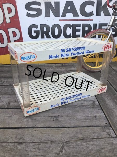 画像12: Vintage Advertising VESS WHISTLE Soda Hard Plastic Store Display Shelf Rack (M640) (12)