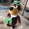 画像7: 60s Vintage Hanna Barbara Yogi Bear Velveteen Stuffed (M645) (7)