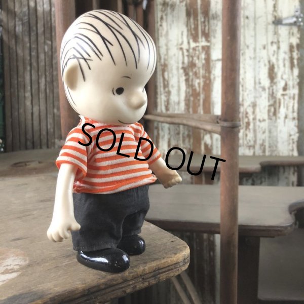 画像2: 60s Vintage Snoopy Linus Pocket Doll (M649) (2)