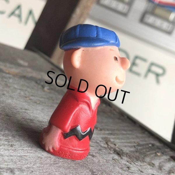 画像2: 70s Vintage Snoopy Vinyl Finger Charlie Brown (M653) (2)