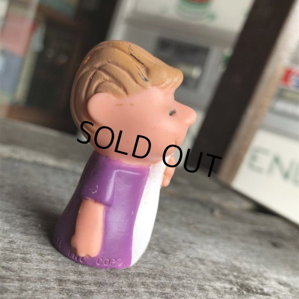 画像3: 70s Vintage Snoopy Vinyl Finger Linus (M655) (3)