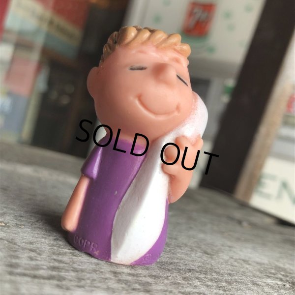 画像6: 70s Vintage Snoopy Vinyl Finger Linus (M655) (6)