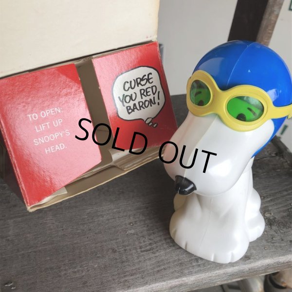 画像3: 70s Vintage Snoopy AVON The Flying ACE (M650) (3)