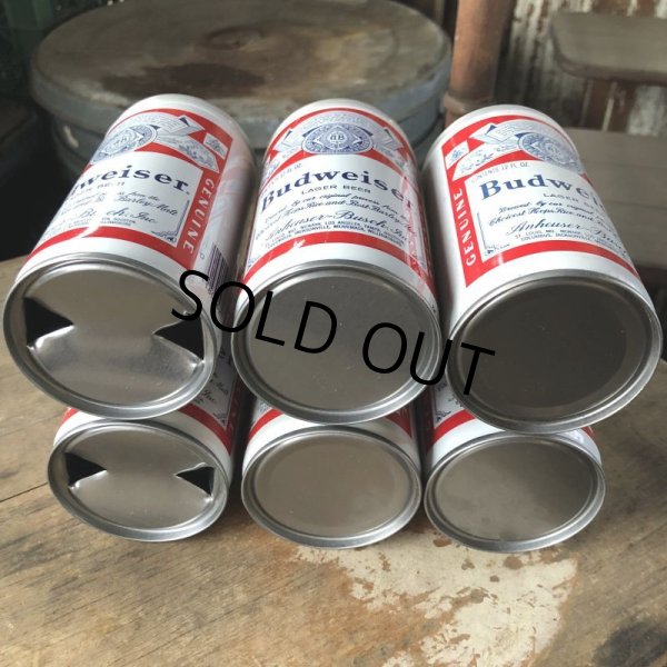 画像7: Vintage Budweiser Beer Cans 6 PACK (M657)  (7)