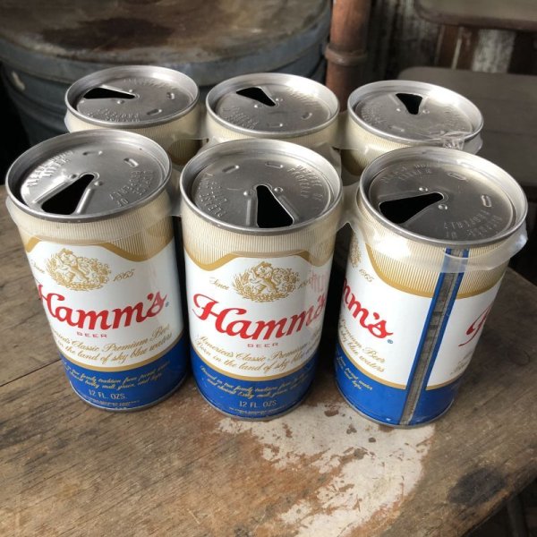 画像5: Vintage Hamms Beer Cans 6 PACK (M658)  (5)
