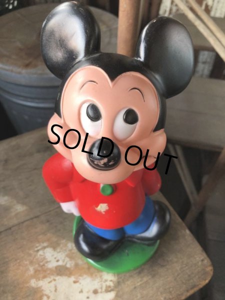 画像5: 70s Vintage Playpal Mickey Mouse Bank (M667) (5)