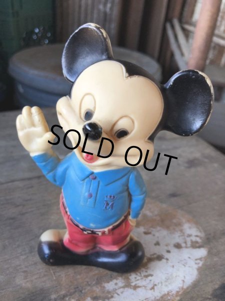 画像6: 60s Vintage Mickey Rubber Doll (M672) (6)