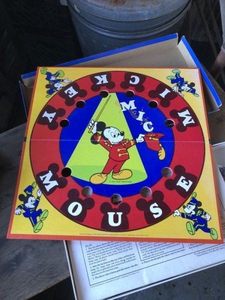 画像4: 70s Vintage Disney Mickey Mouse Board Game (M663) (4)