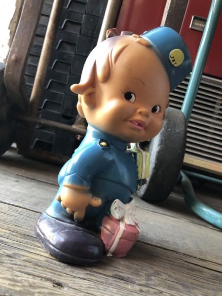 画像5: Vintage Biserka Zagreb toys JAT Vinyl Rubber Doll (M683) (5)