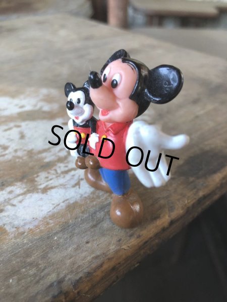 画像2: 90s Vintage Applause Disney Mickey Mouse PVC (M677) (2)
