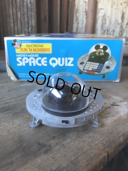 画像4: 80s Vintage Unisonic Disney Mickey Mouse Space Quiz (M682) (4)