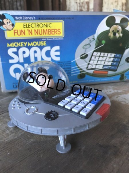 画像7: 80s Vintage Unisonic Disney Mickey Mouse Space Quiz (M682) (7)