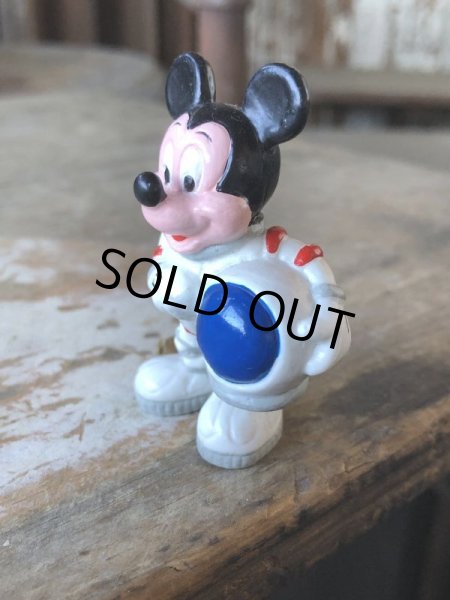 画像2: 90s Vintage Applause Disney Mickey Mouse Astoronaut PVC (M680) (2)