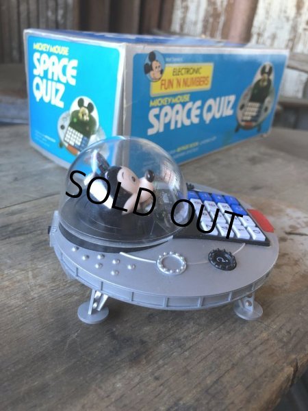 画像5: 80s Vintage Unisonic Disney Mickey Mouse Space Quiz (M682) (5)