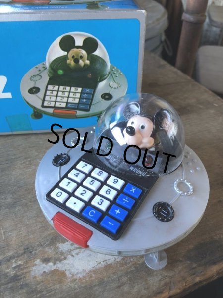 画像8: 80s Vintage Unisonic Disney Mickey Mouse Space Quiz (M682) (8)