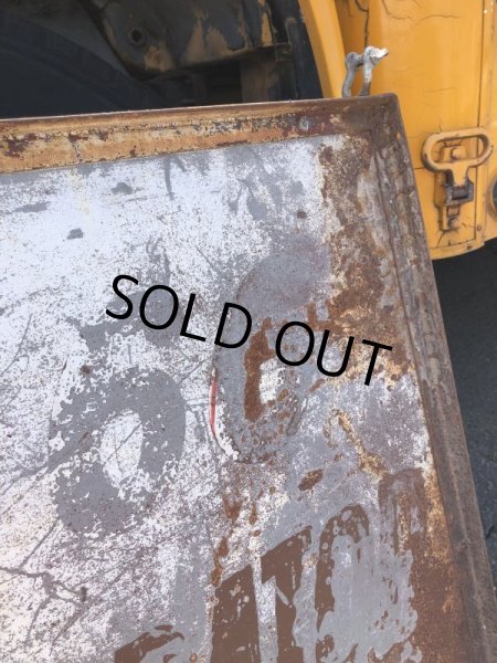 画像27: 【店舗引き取り限定】 Original U.S.A Downtown 66 Double Sided Hand Painted Store Sign Huge! (M686) (27)