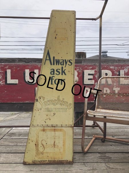 画像4: 【店舗引き取り限定】 Vintage Advertising Sunshine Biscuits Country Store Display Metal Rack  (M687) (4)