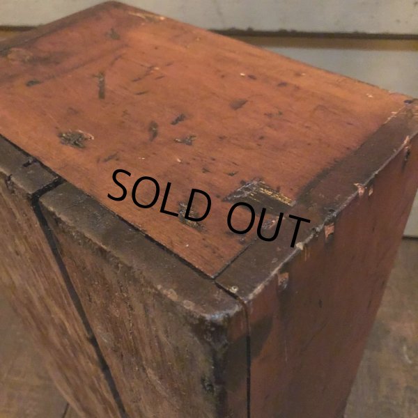 画像6: Vintage Wood Shoe Care Shine Box (M693) (6)