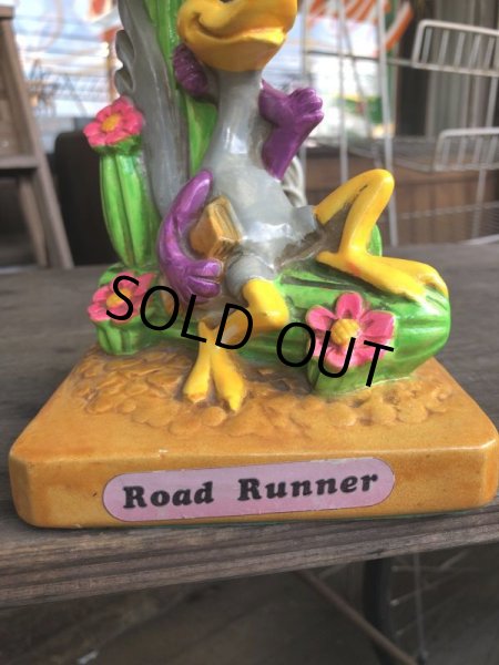 画像9: 70s Holiday Fair Warner Bros Looney Tunes Roadrunner Lamp (B697)  (9)