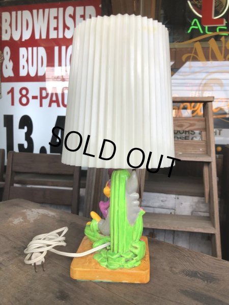 画像3: 70s Holiday Fair Warner Bros Looney Tunes Roadrunner Lamp (B697)  (3)