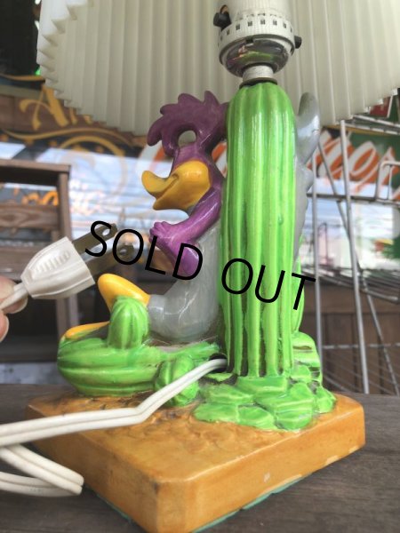 画像13: 70s Holiday Fair Warner Bros Looney Tunes Roadrunner Lamp (B697)  (13)