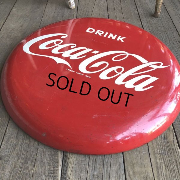 画像3: Vintage Coca-Cola Button Sign (M689) (3)