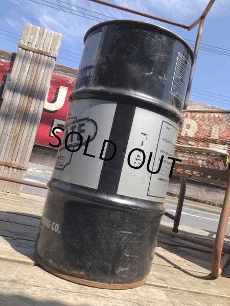 画像4: Vintage Fiske Brothers Refining Co. LUBRIPLATE 16 Gal Drum Barrel Oil Can B (M699) (4)