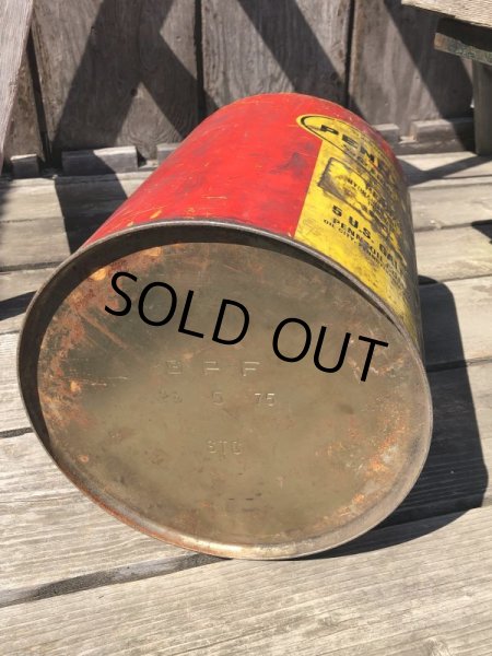 画像7: Vintage Motor Gas Oil 5 Gallon Can PENZOIL (M704)  (7)