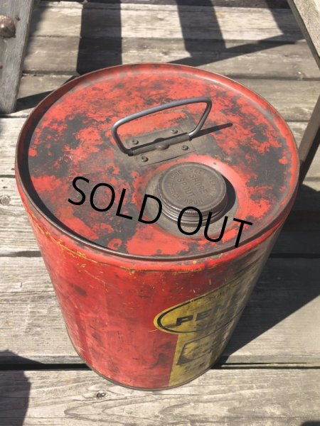 画像3: Vintage Motor Gas Oil 5 Gallon Can PENZOIL (M704)  (3)