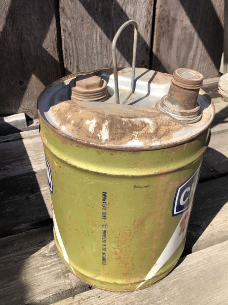 画像6: Vintage Motor Gas Oil 5 Gallon Can CHAMPLIN (M702)  (6)