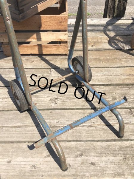 画像11: Vintage Advertising Pepsi Store Display Crate Dolly Cart (M847) (11)