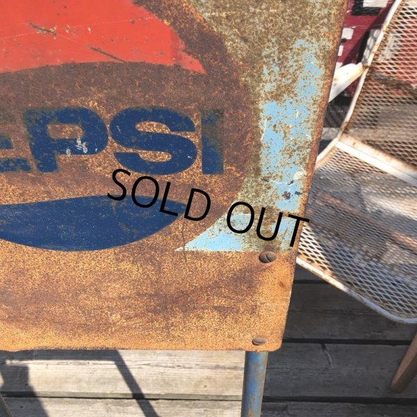 画像8: Vintage Advertising Pepsi Store Display Crate Dolly Cart (M847) (8)