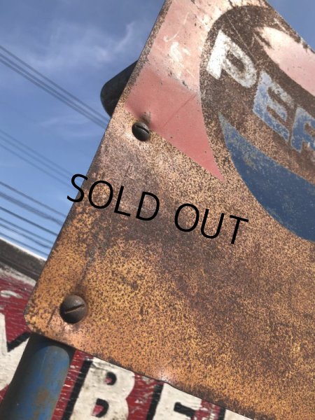 画像7: Vintage Advertising Pepsi Store Display Crate Dolly Cart (M847) (7)