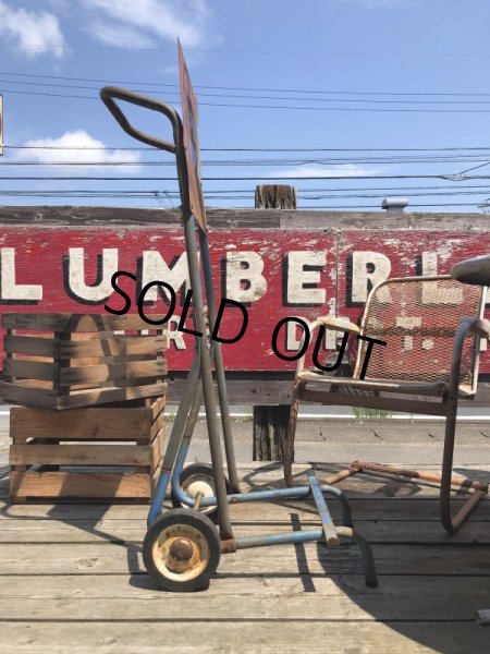画像5: Vintage Advertising Pepsi Store Display Crate Dolly Cart (M847) (5)