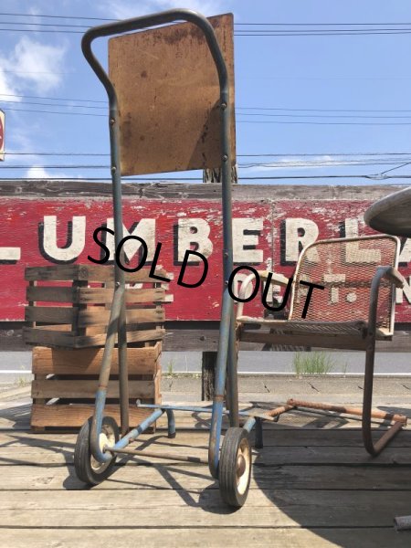 画像4: Vintage Advertising Pepsi Store Display Crate Dolly Cart (M847) (4)