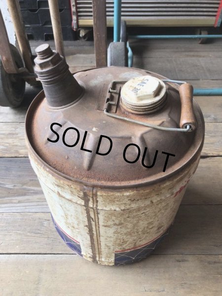 画像3: Vintage Motor Gas Oil 5 Gallon Can MARATHON (M849)  (3)