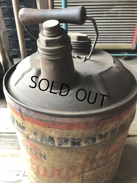 画像7: Vintage Motor Gas Oil 5 Gallon Can LION (M851)  (7)