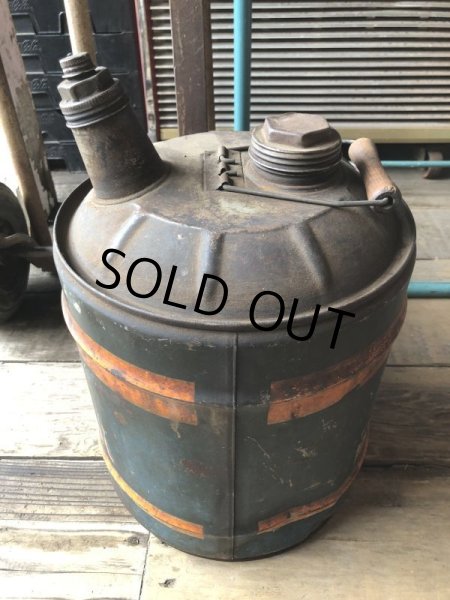 画像4: Vintage Motor Gas Oil 5 Gallon Can ALL STATE (M852)  (4)