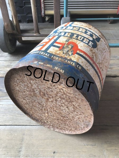 画像7: Vintage Motor Gas Oil 5 Gallon Can LIBERTY (M848)  (7)