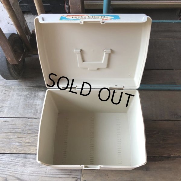 画像5: 70s Vintage Plastic File Box (M858) (5)